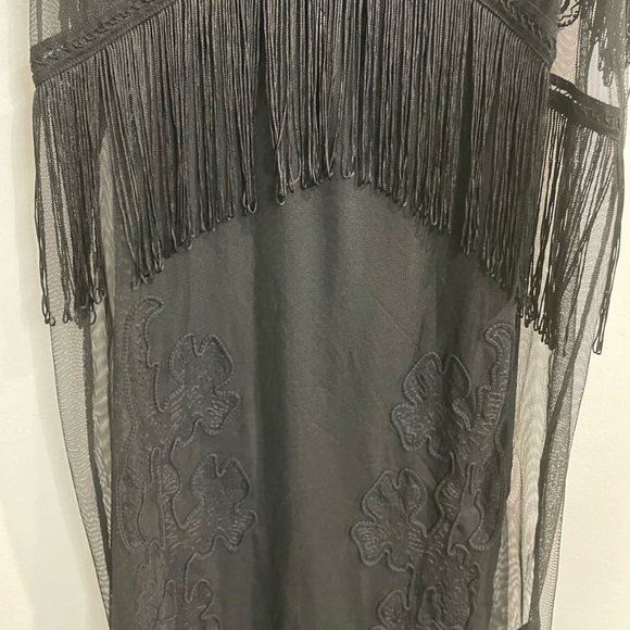 Beaded, Appliqué Midi Dress - Picture 5 of 5